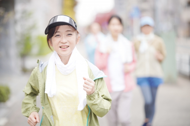 悩みが解消するとウォーキングも楽しめます